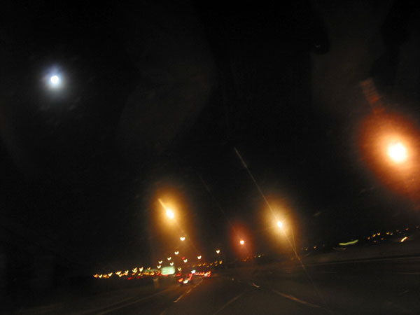 Road lights, Auckland, New Zealand