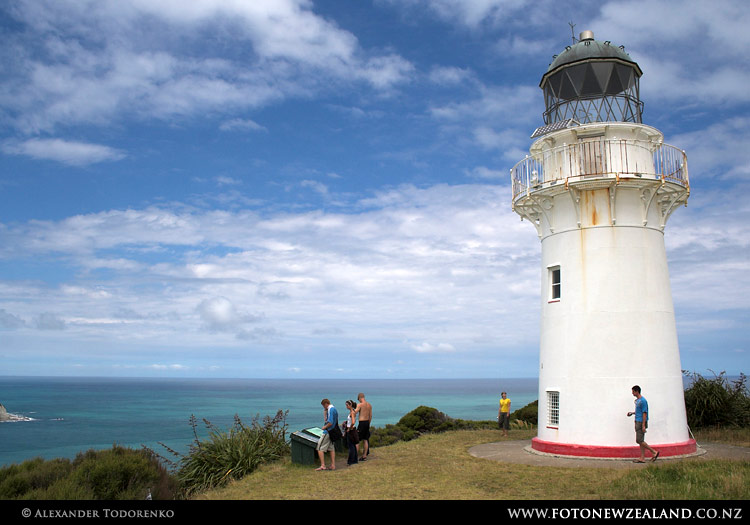East Cape. Most easterly lighthouse in the world, East Cape, New Zealand