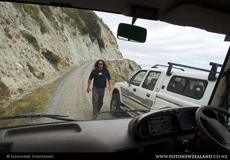 Our bus driver and guide Marama Our bus driver and guide Marama, East Cape, New Zealand
