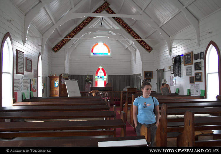 Raukokore Historic Church, New Zealand