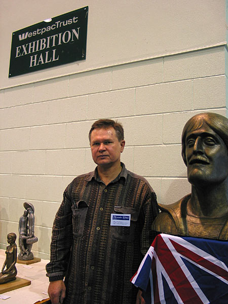 Alexander Efimov and his crafts, Hamilton, New Zealand