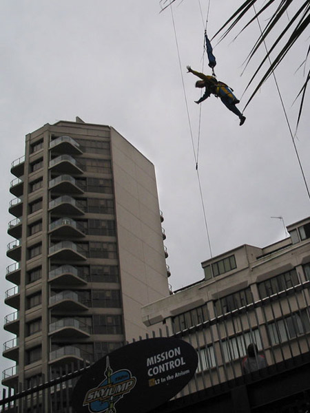 Sky Jump landing, Auckland, New Zealand