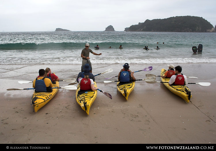 Hahei Beach Kayaking, Coromandel, New Zealand