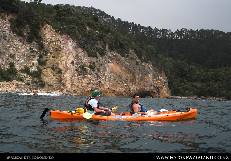 Hahei coastline kayaking, Hahei, New Zealand