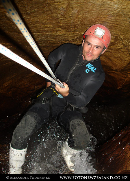 Waitomo caves, New Zealand