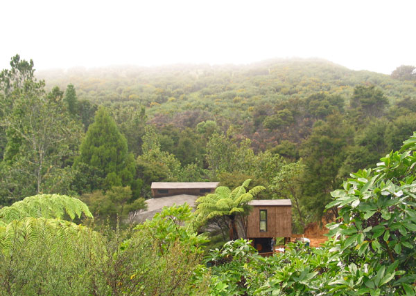 Aikido dojo in the bush, Coromandel, New Zealand