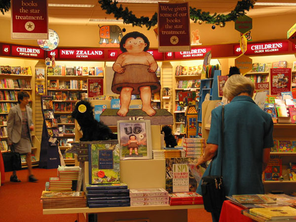 Dymocks book store, Auckland, New Zealand