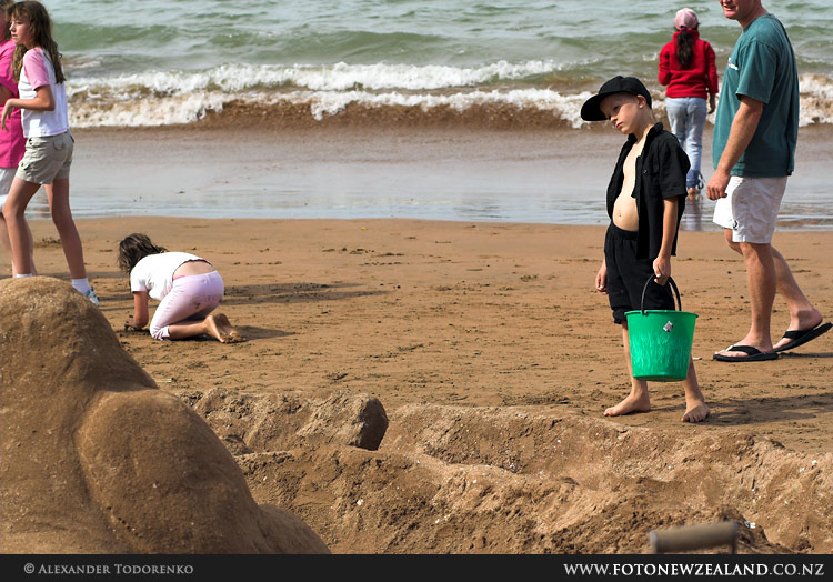 Charmed boy, Paihia, Bay of Islands, New Zealand