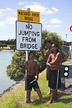 No Jumping From Bridge