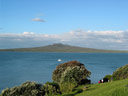Rangitoto, launch and lawns