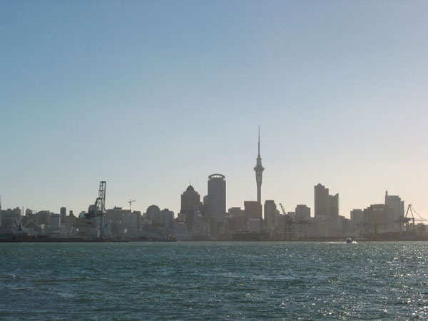 Auckland City from Devonport, Auckland, New Zealand
