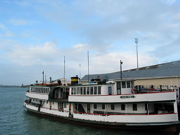 Old steamboat, Auckland, New Zealand
