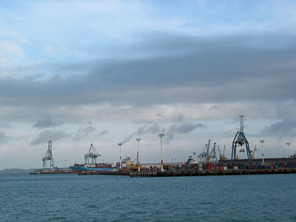Auckland port, Auckland, New Zealand