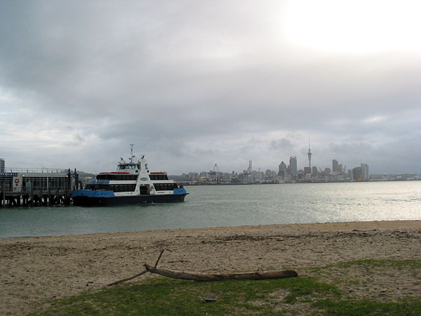 Ferry in Devonport, Auckland, New Zealand