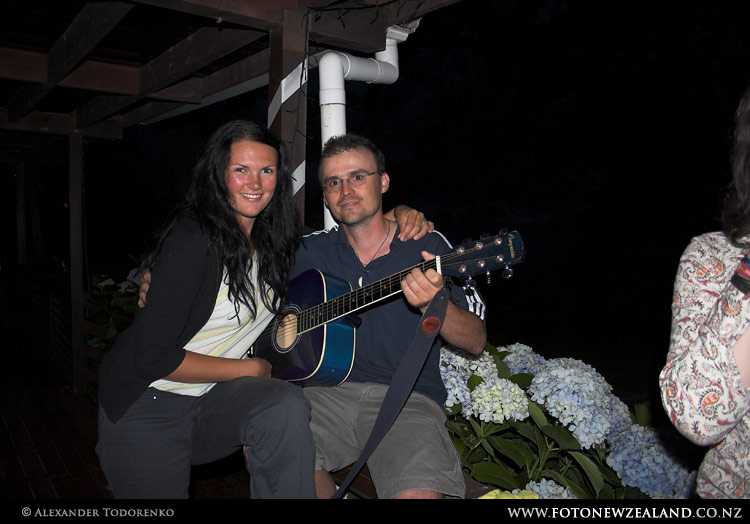 French Alex (left) and Russian Alex (right), Te Kaha, New Zealand