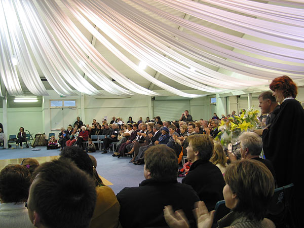 Concert. Spectators., Hamilton, New Zealand