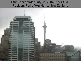 Auckland City. Star Princess Live Bridge Cam
