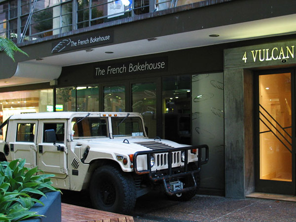 Hammer on the pavement, Auckland, New Zealand