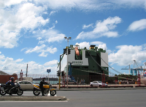 Sea Port. Central Auckland, Quay St, Auckland, New Zealand