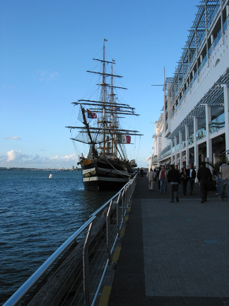 Amerigo Vespucci  Italian sailing ship in Auckland, Auckland, New Zealand