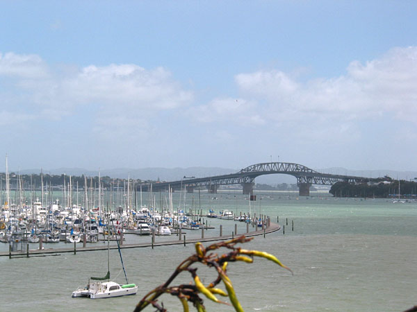 Harbour Bridge from Devonport, Auckland, New Zealand