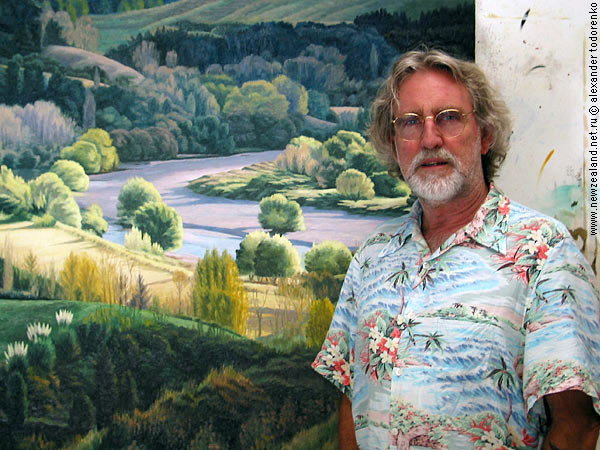 Dick Frizzell - New Zealand artist, Auckland, New Zealand