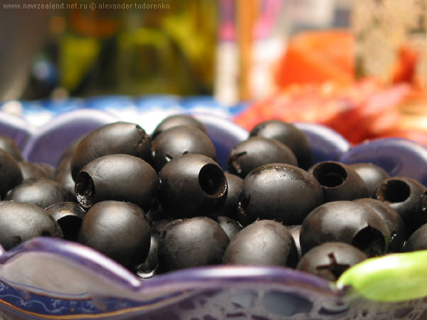 Tasty juicy olives, Auckland, New Zealand