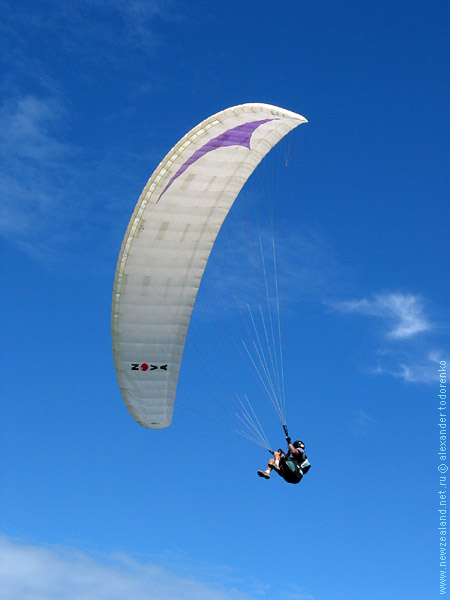 Paragliding, J.F.Kennedy Park, Auckland, New Zealand