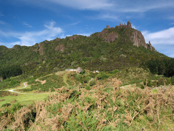 Manaia Peak. On the way to Ocean Beach, Whangarei, New Zealand