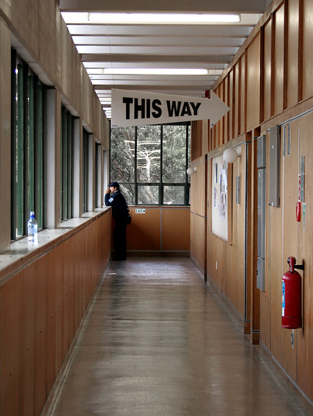 This Way. Auckland Uni, Auckland, New Zealand