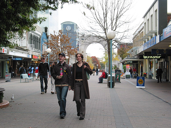 Streets of Christchurch, Christchurch, New Zealand