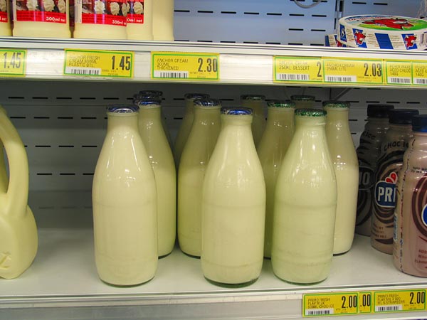 Looks like antique milk bottles to me, Spring Creek, New Zealand