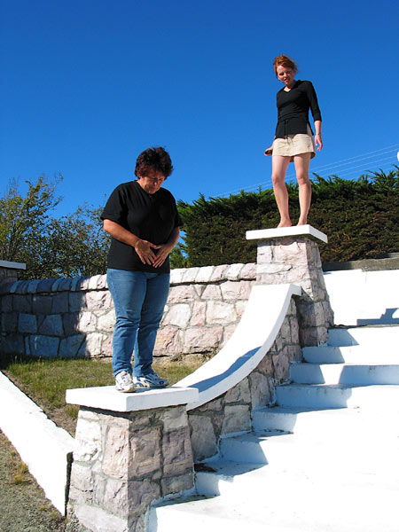Strange people, Seddon, New Zealand
