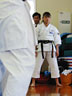Karate. Guest from Japan
