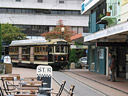Retro tram in Christchurch