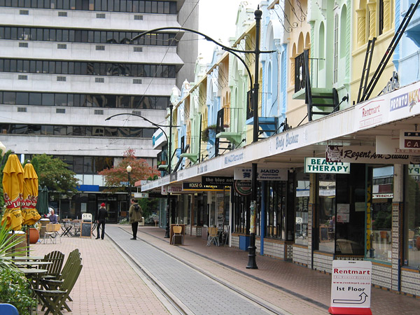Streets of Christchurch, Christchurch, New Zealand