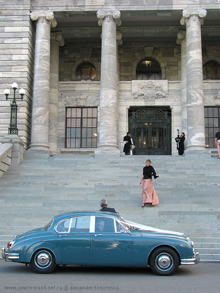 Wedding. Parliament House, Wellington, New Zealand