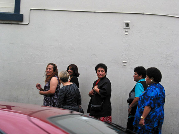 A flock of women, Auckland, New Zealand