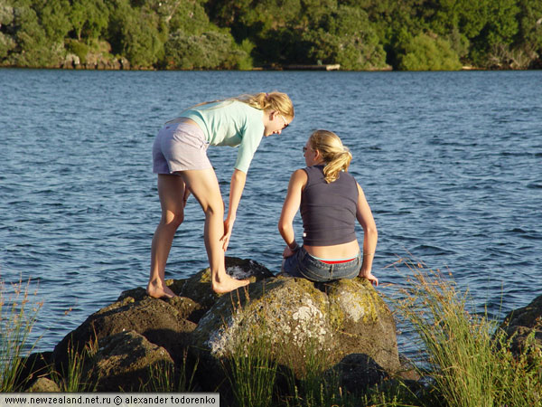 Lake Pupuke, Auckland, New Zealand
