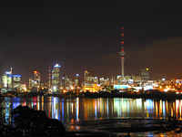 Auckland City Night