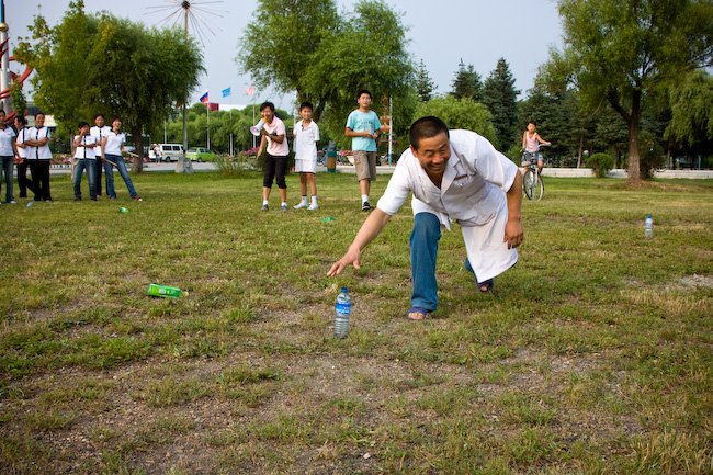 Medical workers competition in Wudalianchi