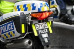 New Zealand police BMW motorbike